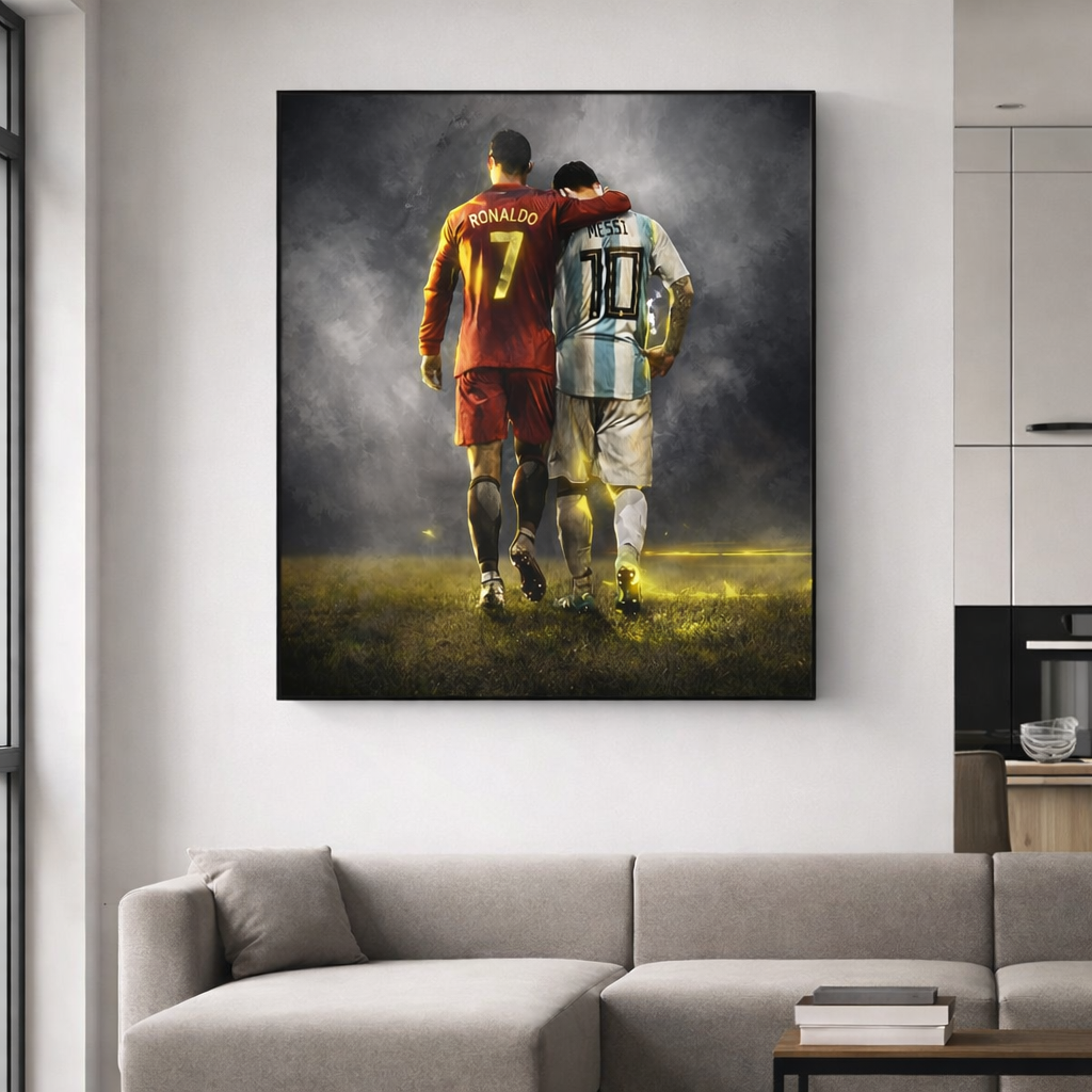 Ronaldo&Messi poster